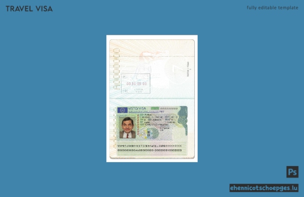 Beispielvorschau der Portugal Visa-Karte